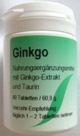 Ginkgo  60 Tabletten (39,0 g)